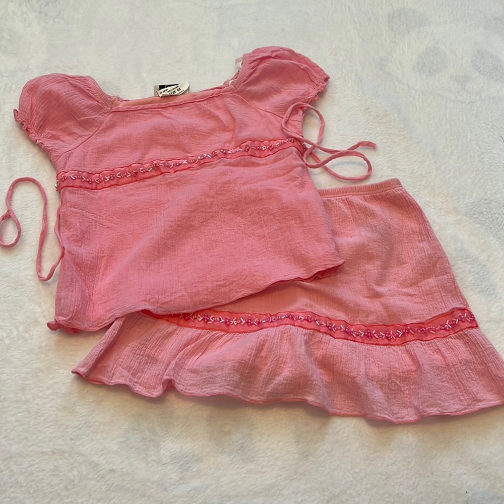 Size 6X IZ Byer California 2 Piece Skort Outfit